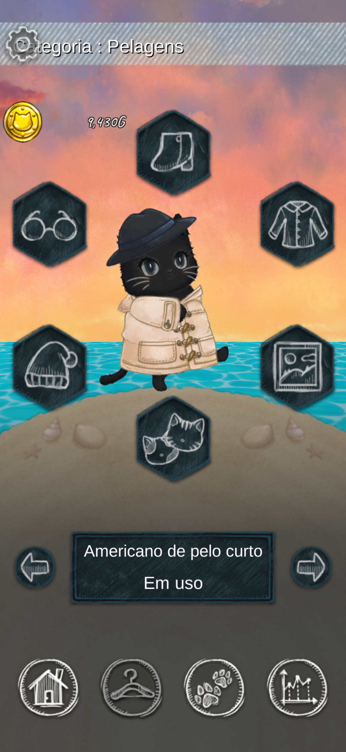 Uma recompensa para vestir.